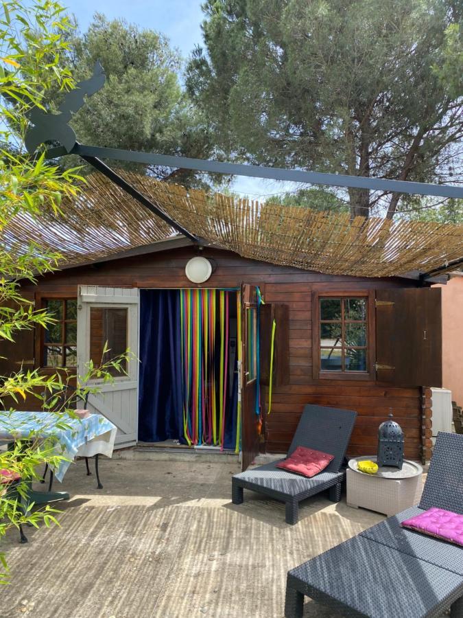 Chalet Des Oliviers 20Mn Des Plages Climatise Béziers Exterior foto