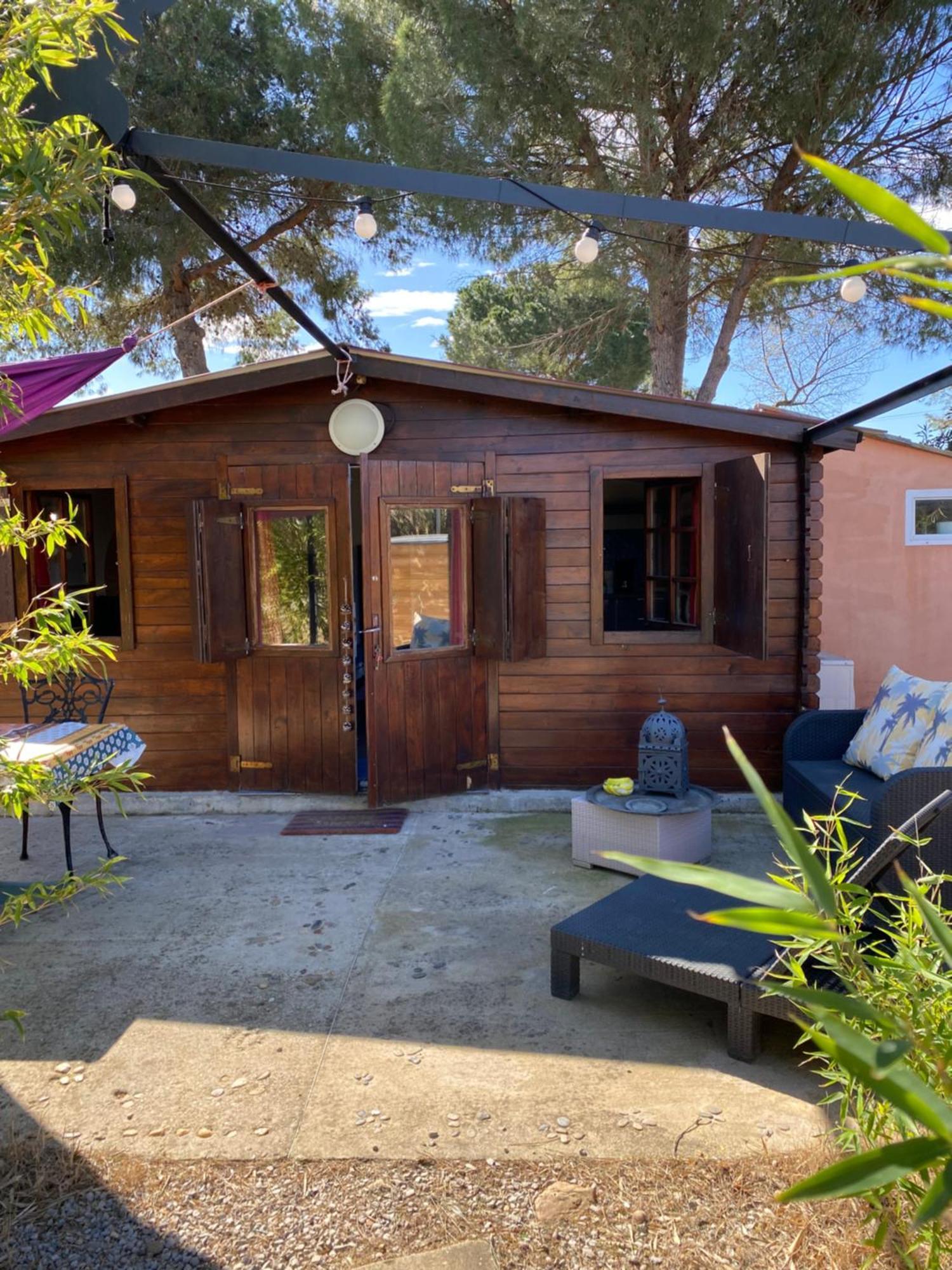Chalet Des Oliviers 20Mn Des Plages Climatise Béziers Exterior foto