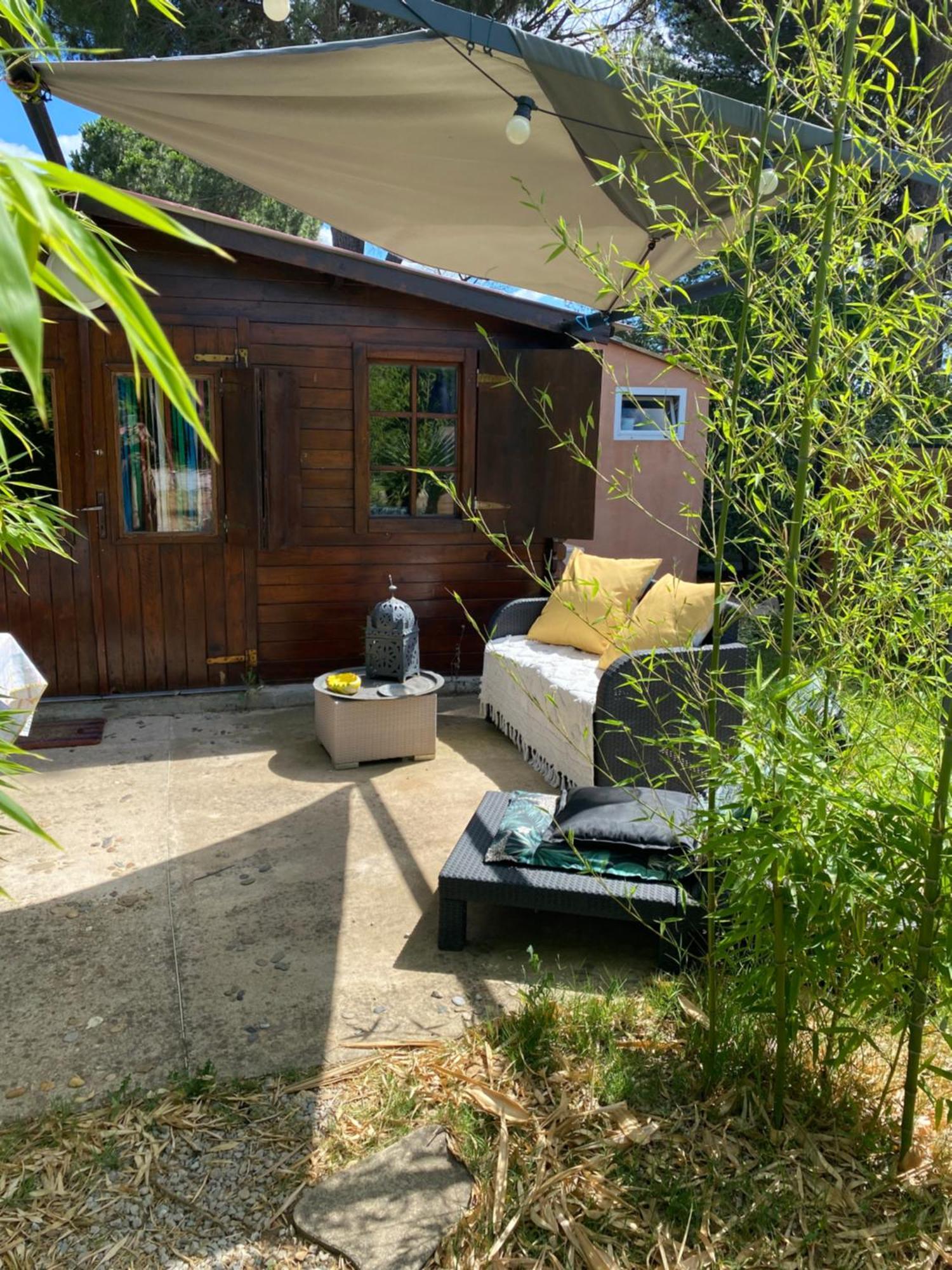 Chalet Des Oliviers 20Mn Des Plages Climatise Béziers Exterior foto